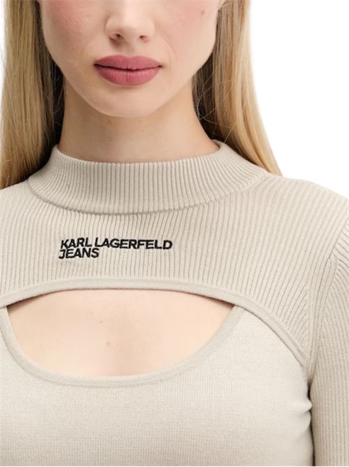 Maglioncino con apertura frontale Karl Lagerfeld jeans | A4W180131ZI